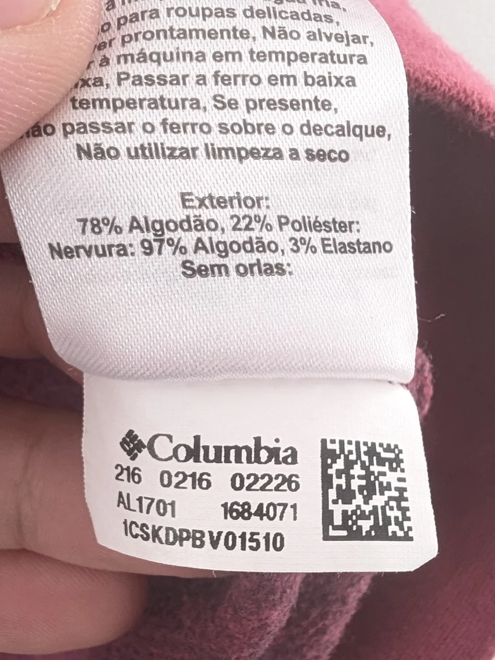 Columbia Sportswear Rose Berry Cowl Neck Sweatshirt Athleisure Cozy Core ~ Large - Picture 7 of 9